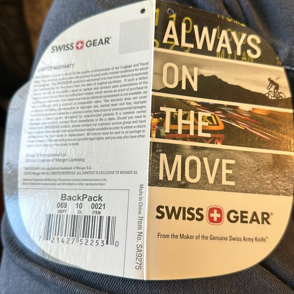 SWISSGEAR Backpack🇨🇭 - Picture 9 of 11